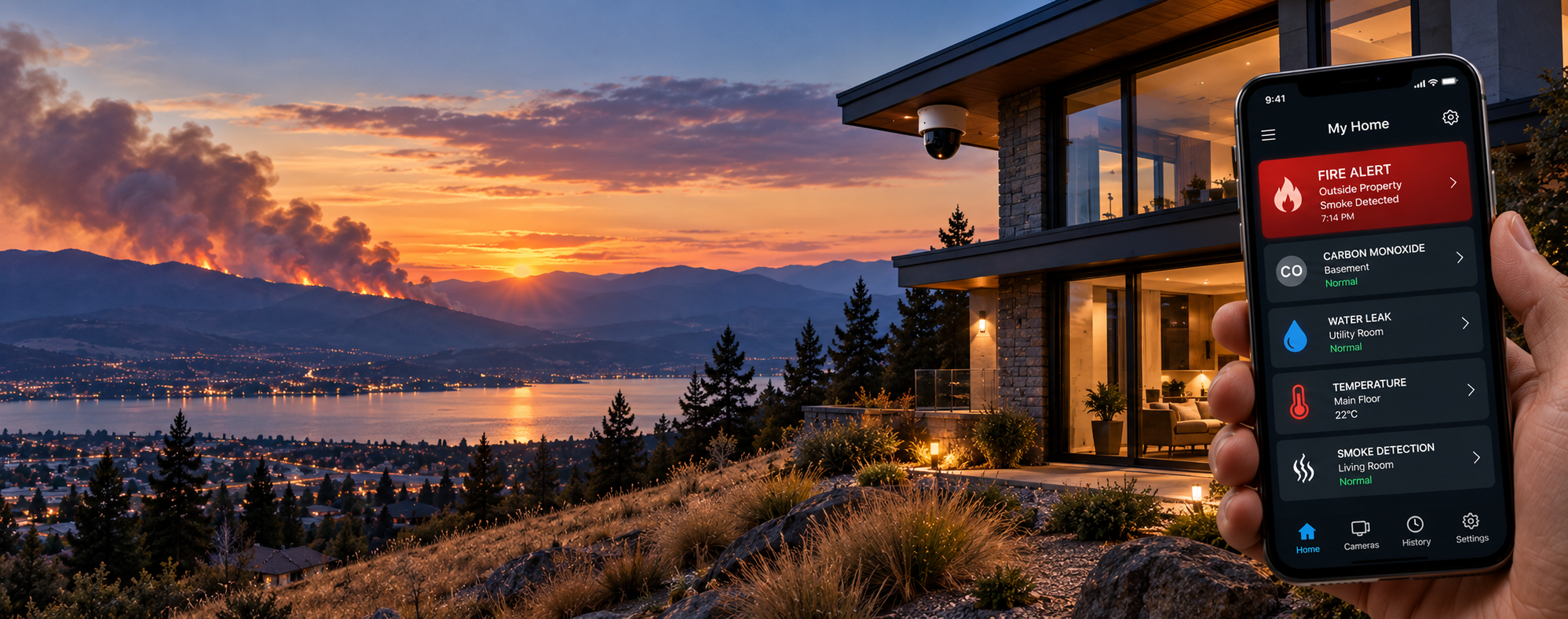 Protecting Your Okanagan Home From More Than Break-Ins: Environmental Monitoring